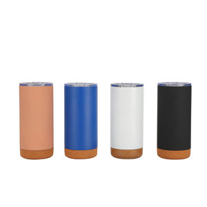 Nouvelle tasse à café en acier inoxydable 304 avec fond en liège, grande capacité, portable, design moderne, vente en gros - Product Image 1