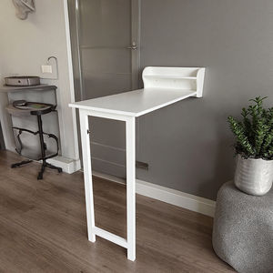 Offre Spéciale design moderne <span class=keywords><strong>bureau</strong></span> pliant <span class=keywords><strong>mural</strong></span> pliant pliable avec pieds de support pour salle à manger cuisine buanderie - Product Image 1