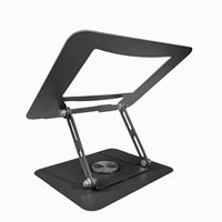 Support pour ordinateur portable pliable de haute qualité, réglable en hauteur, portable, multifonctionnel, durable, rotatif à 360 degrés, support universel en métal
