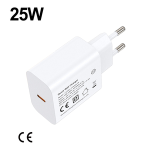 <span class=keywords><strong>Cargador</strong></span> de pared de carga rápida LVXIANGYUAN 25W, adaptador de corriente PD 3,0, enchufe de la UE, aprobado por CE ROHS para cámaras móviles Samsung OTP - Product Image 1