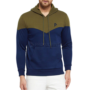 Sweats à capuche décontractés confortables de haute qualité pour hommes pour l'hiver Nouveau style Vente en ligne Sweatshirts teints en couleur unie - Product Image 1