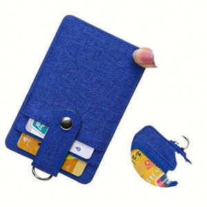 Porte-cartes d'identité, de crédit et de badge en similicuir PU avec porte-cartes de visite – Offre Spéciale - Product Image 2