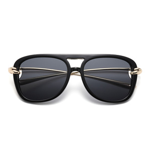 Sunglasses Square <b>Frame</b> <b>Black</b> Ac Lens Uv400 Protection Travel Unisex Type 3 Sunshades Fall Style - Product Image 5