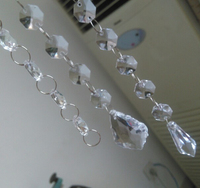Guirlandes de perles de cristal pour mariage MH-12421