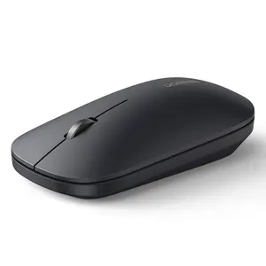Mouse Wireless UGREEN Mouse per Computer silenzioso 2.4G con ricevitore USB, Mouse Wireless senza fili ottico Ultra sottile