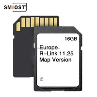 Carte SD GPS CID pour TomTom Europe, navigation automobile Renault R-Link 11.25 Clio Fluence avec cartes modifiables