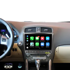 Android 2 Din 10.1 inci pemutar Stereo Multimedia mobil untuk Lexus IS250 IS200 IS220 IS300 2006- 2012 navigasi Radio GPS