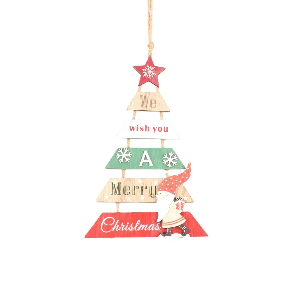 Christmas decorations Tree hanging creative cartoon Santa Claus Christmas Tree hanging