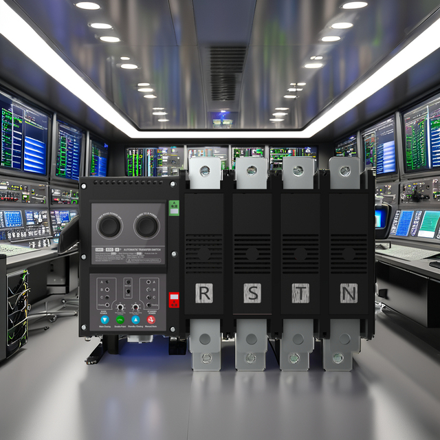 ATS LMS1-630SA Automatic Transfer Switching (ATS) Manual Instruction 63A-630A 2P 3P 4P RTS Automatic Changeover Switch