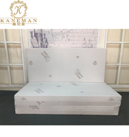 Colchón Plegable Tri Colchón Plegable para Camping Rollo Embalaje Futón Cama de Piso Fino Colchón con Cubierta Extraíble