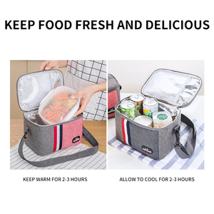 All'ingrosso 8L Oxford Cooler Bag Outdoor campeggio barbecue <span class=keywords><strong>in</strong></span> alluminio e Non <span class=keywords><strong>tessuto</strong></span> porta torte da Picnic - Product Image 6