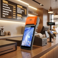 Android 13 USB POS Tarjeta SIM NFC GMS 4G Equipo de Supermercado Sistemas POS Máquina de Pago Software POS para Restaurantes Escáner