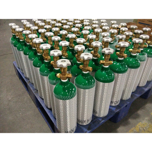 2.8L 4.6L Best Quality Aluminum Medical Oxygen <strong>tank</strong> Bottle DOT ISO7866 Certification NETC Manufacturer Supply - Product Image 1