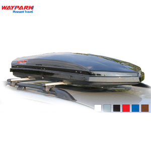 Universal Waterproof Custom Logo 320L 450L 530L 700L Camping Car Top Roof Rack Cargo Luggage Carrier Storage Box Roofbox for Suv