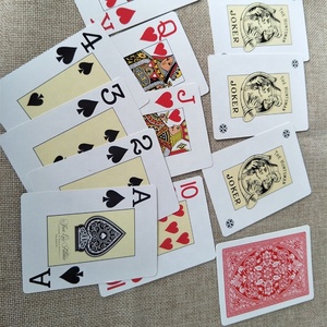 JP136 Trung Quốc Nhà Sản Xuất Tùy Chỉnh In Ấn BARAJA ESPANOLA Naipes Chơi Thẻ Valencia Phiên Bản Trong Rõ Ràng Minh Bạch Trường Hợp - Product Image 2