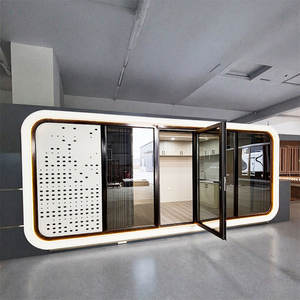 China 20ft Geprefabriceerde Modulaire Huis Capsule Huis Apple Hut Met Badkamer Slaapkamer Voor Hotel Villa Appartement Huur Winkel Gebruik - Product Image 4