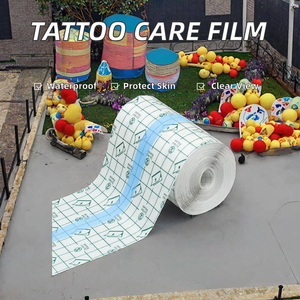 Autocollant de soin après tatouage transparent imperméable OEM, <span class=keywords><strong>film</strong></span> protecteur en PU, pansement pour plaies, certifié CE, durée de conservation de 3 ans, Qichuang - Product Image 2