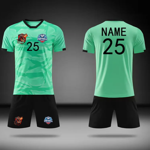 Camiseta de fútbol de alta calidad para entrenamiento de fútbol de verano 2023-2024, camiseta de secado rápido, ropa de fútbol para hombre, chándal de equipo, ropa deportiva - Product Image 3
