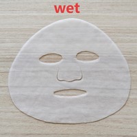 Masque en feuille de bio-cellulose de noix de coco sèche, triple texture gelée, hydratant écologique, nourrissant, blanchissant, taille personnalisée
