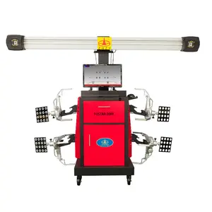 Fostar CE ISO Hd Lifetime Warranty SONY Camera Rising Lowering Automatic Tracking 3D Car 4 Wheel Alignment Machine
