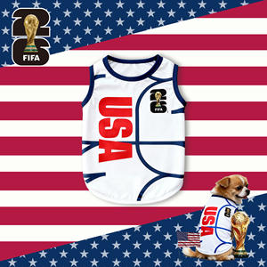 Offiziell Lizenzierte Haustierprodukte Klassische Komfortable Hundeweste aus Bio-Baumwolle in Verschiedenen Größen mit Unterstützung für Alle Länder - Product Image 1