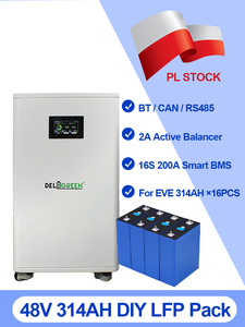 Stock Pologne - Pack de batteries solaires lithium-ion 51.2V314Ah 16kWh pour système de stockage d'énergie domestique, batterie LiFePO4 certifiée CE et UN38.3 - Product Image 1