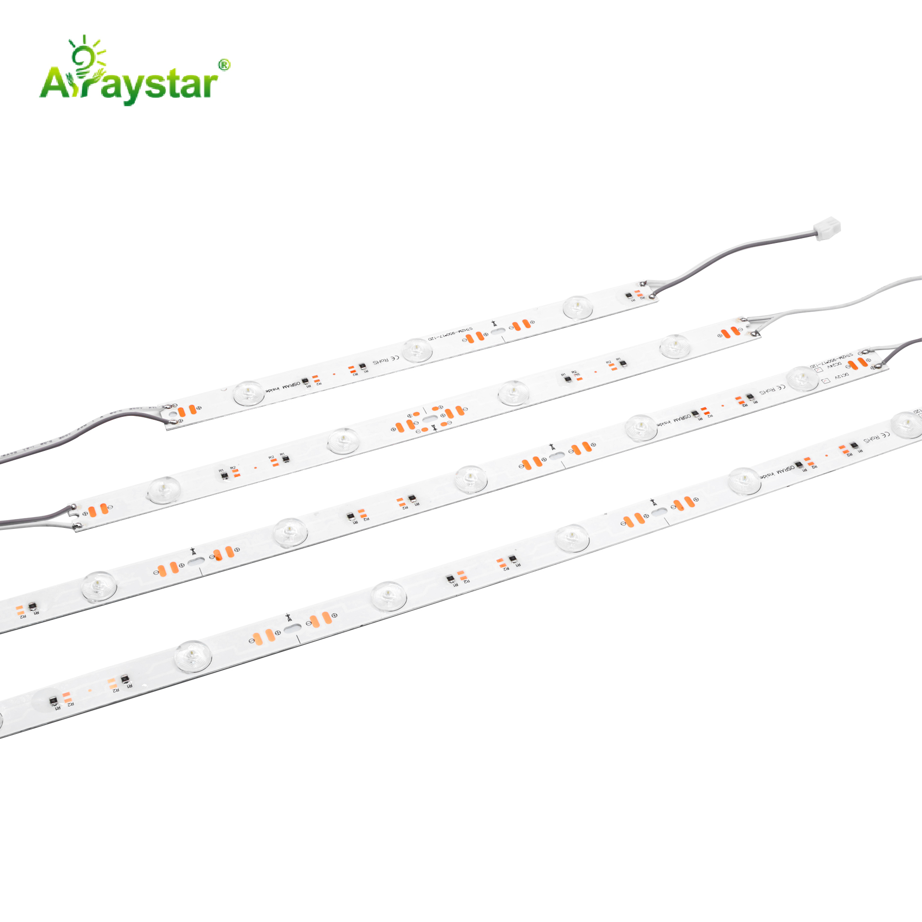 High Efficiency IP20 24V DC LED Edge Strip Light with Lens for Lighting Box 3 Years Warranty