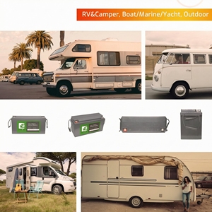 Paquete de Baterías de Litio Lifepo4 de 12V para Almacenamiento de Energía Solar, Batería de Iones de Litio de 12.8V 200Ah con Calefacción para Camping y Automóviles - Product Image 6