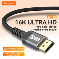 Cable DisplayPort 2.1 16K 60Hz 80Gbps, Cable DP 8K 120Hz UHBR20 para Juegos, Fabricante OEM