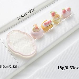 Portapenne Multifunzione in Acrilico a Forma di Cartone Animato, Mini Portapennelli in Plastica Solida <span class=keywords><strong>per</strong></span> Nail Art - Product Image 5