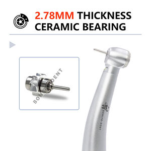 Singolo modo di acqua Spray dentale LED ad alta velocità Handpiece con pulsante dentale handpiece con generatore ad alta velocità - Product Image 4