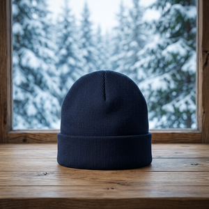 Gorro de Punto Acrílico Unisex Estilo Punk de 60 Colores, con Puño, Personalizable con Logotipo Bordado, Ajustable, Cálido, para Invierno y Viajes - Product Image 3