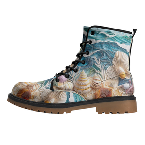 Bottes Martin personnalisées POD, automne-hiver 2025, semelle épaisse, style britannique, motif imprimé, bottes à la cheville personnalisées - Product Image 3