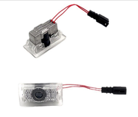 Projecteurs LED de logo pour portières de voiture Model 3/Y/S/X, accessoires certifiés CE 12V