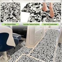 Tapis en mousse EVA personnalisé de haute qualité, moderne, antidérapant, brossé, imperméable, pour bateau, terrasse extérieure, imitation pont de bateau