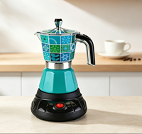 Nouvelle conception de machine à café expresso électrique Moka classique italienne