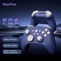 Control de Juego Inalámbrico Shanwan Q34 con Giroscopio de Seis Ejes, Doble Rocker Hall, para Switch, Xbox, PC, Android, iOS
