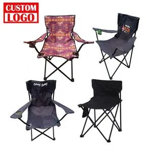 Low MOQ Good Price Folding Chairs Screen Print Chair Beach