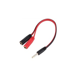 Convertidor de audio de 3,5 mm a divisor RCA dual para micrófono de auriculares con transmisión de sonido de alta calidad - Product Image 5