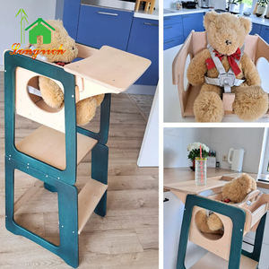 Tour <span class=keywords><strong>d</strong></span>'apprentissage moderne réglable pour enfants pour chambre à coucher salon salle à manger siège <span class=keywords><strong>d</strong></span>'<span class=keywords><strong>appoint</strong></span> pour enfant pour nourrir bébé chaise haute pour enfants - Product Image 6