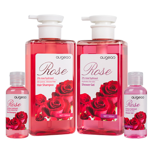 Gel Douche de Qualité Supérieure, Soin Capillaire, Ensemble Lavant Corps, Produits de Soin de la Peau, Soin du Cuir Chevelu, <span class=keywords><strong>Shampoing</strong></span> Antichute à la Rose - Product Image 4