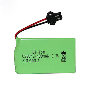 スマートロボット用アルミニウムシェルリチウム電池<span class=keywords><strong>3</strong></span>.7V400mAh - Product Image 1