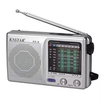 Vofull Mini AM/FM/SW1-7 9-Band-Taschenradio KK-9 DC Batterie betriebenes Vollband-Mobilfunk Radio Günstiges Kurzwellen radio