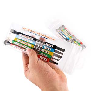 Weeks 5-Piece Metal Pry Bar Set Chisel End Anti-Slip <b>Grip</b> For <b>Mobile</b> <b>Phone</b> Computer Digital Device Disassembly Tools - Product Image 2