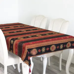Rustic Home Decor Turkish Kilim Designed TableCloth