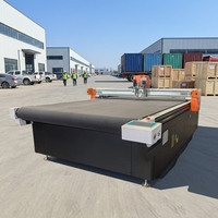 Multifunktionale CNC-Oszilliermesser-Schneidemaschine, Flachbett-Digitalplotter für PVC, EVA, Leder, Flexibles Kunststoffmaterial