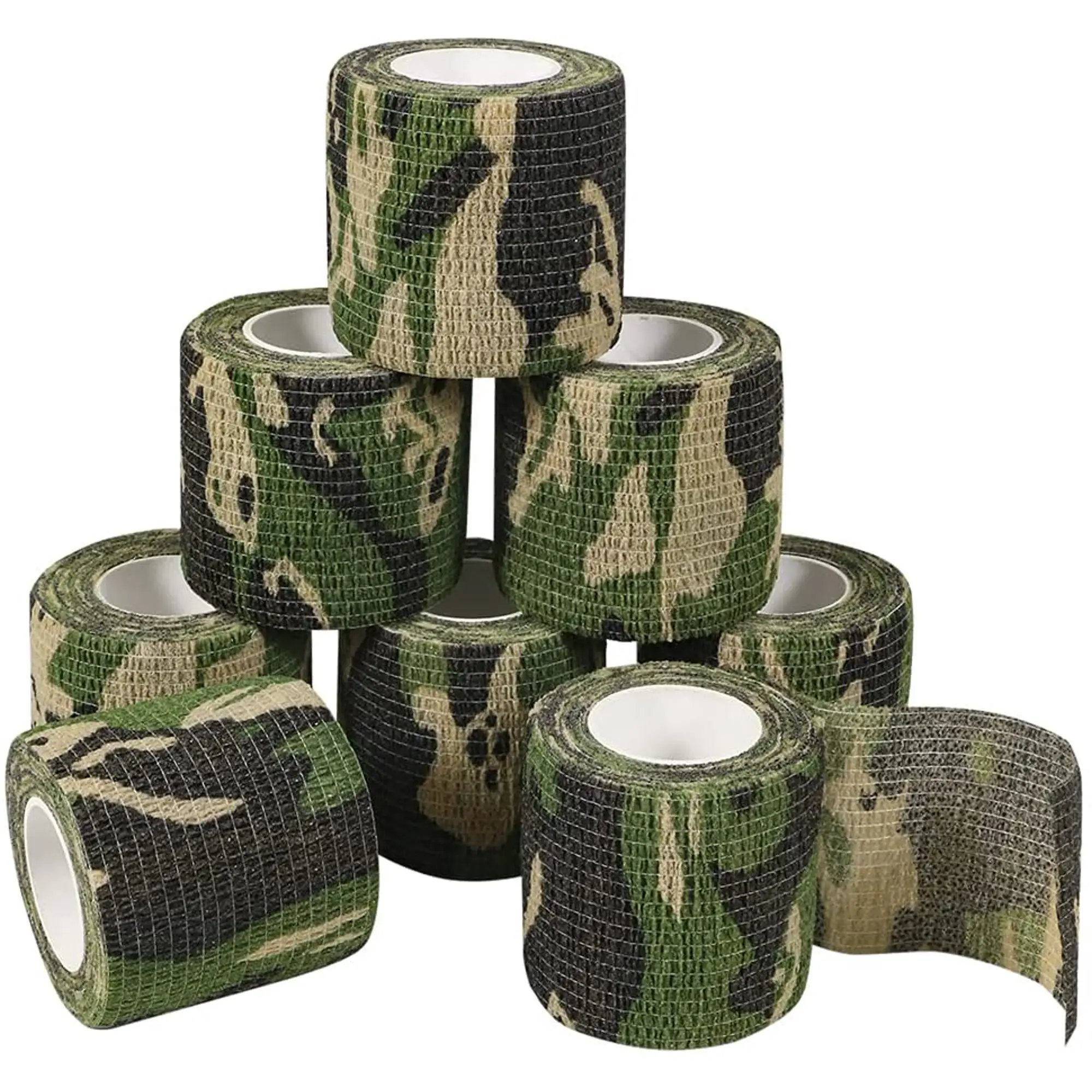 Factory Direct Sale Multi-Colored Sports Medical Bandage Outdoor Camouflage Non-Woven Self-Adhesive Flexible Bandage for ankle