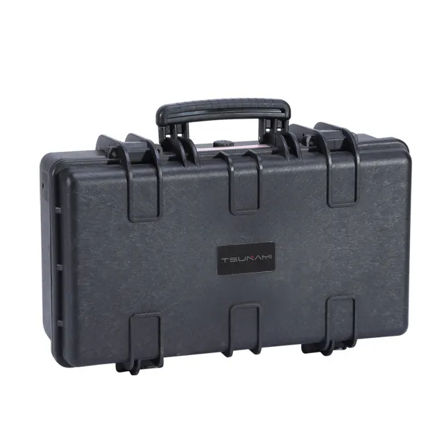 Custom Waterproof Heavy Duty Handle Hard Shell Laptop Case Plastic Carrying Tool Case