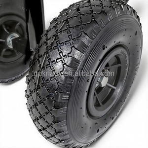 Carrito de Pesca Plegable de Acero y Plástico Resistente con Ruedas Neumáticas, Capacidad de Carga de 150 kg, Diseño de Cuatro Ruedas - Product Image 5