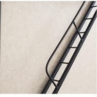 Étagère murale Fire Escape Étagère décorative en métal Présentoir à 3 niveaux pour décorations